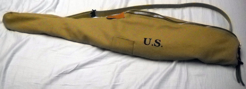 M1 carbine in reproduction GI carrying case